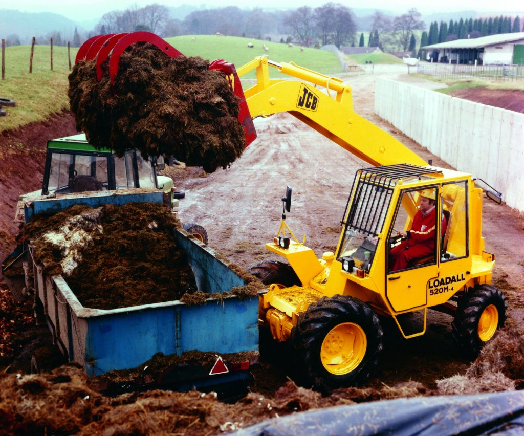 1980 JCB Loadall 520M launch